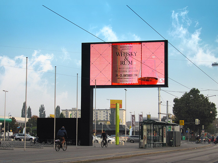 Oglaševanje na digitalnih zaslonih | Sms Marketing d.o.o. | Oglas na avstrijskem trgu