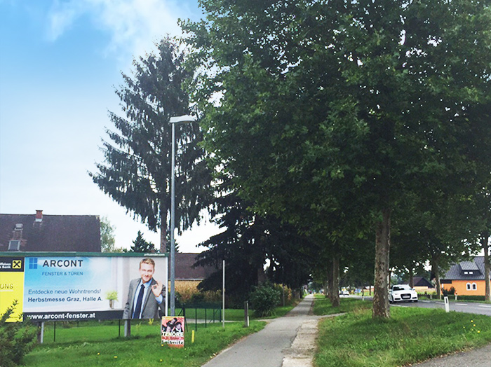 Oglaševanje na jumbo plakatih | Sms Marketing d.o.o. | Oglas na avstrijskem trgu - Arcont