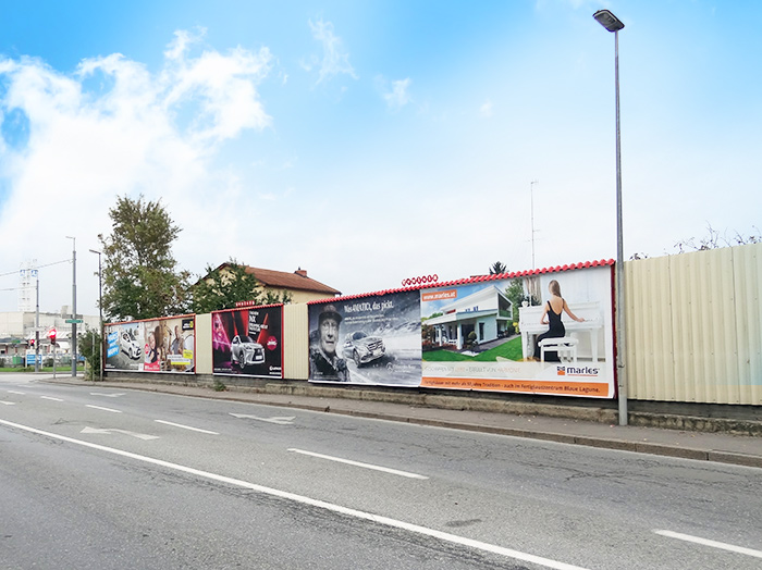 Oglaševanje na jumbo plakatih | Sms Marketing d.o.o. | Oglas na avstrijskem trgu - Marles
