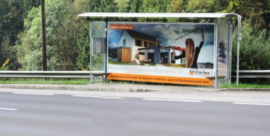 Oglaševanje na jumbo plakatih | Sms Marketing d.o.o. | Oglas na avstrijskem trgu - Marles