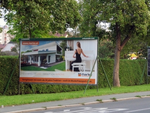 Oglaševanje na jumbo plakatih | Sms Marketing d.o.o. | Oglas na avstrijskem trgu - Marles