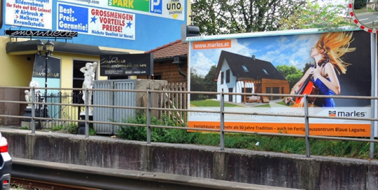 Oglaševanje na jumbo plakatih | Sms Marketing d.o.o. | Oglas na avstrijskem trgu - Marles