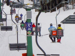 Werbung in Skigebieten | Sms Marketing d.o.o. | Säulenwerbung