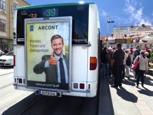 Bus Werbung | Sms Marketing d.o.o. | Anzeige auf dem österreichischen Markt – Arcont