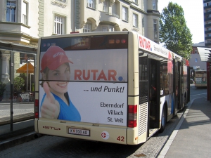 Advertising on buses in Austria | Sms Marketing d.o.o. | Advertising on the Austrian market - Rutar