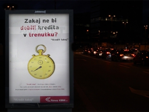 Außenwerbung | Sms Marketing d.o.o. | City Light Anzeige