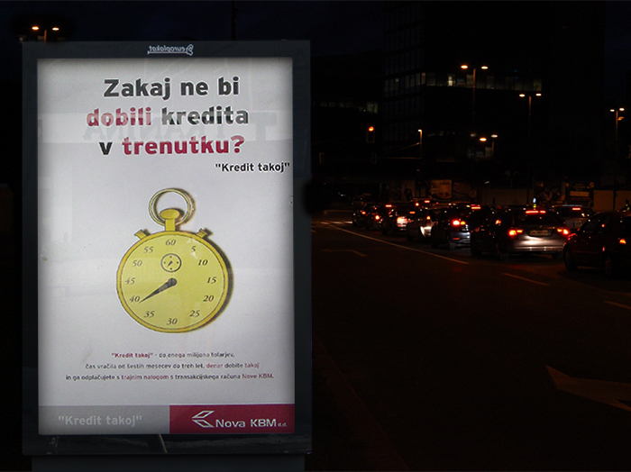 Oglaševanje na zunanjih oglasnih površinah | Sms Marketing d.o.o. | City Light oglas