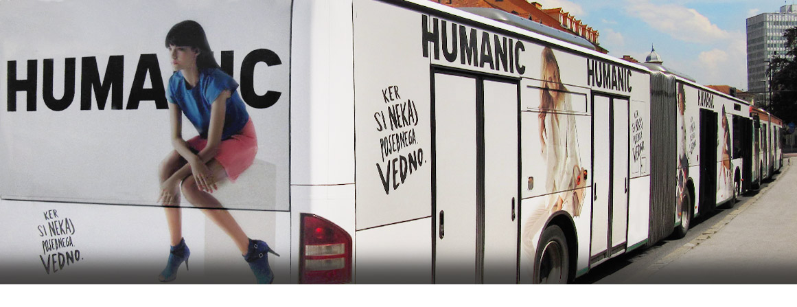 Oglaševanje na avtobusih in jumbo plakatih| Sms Marketing d.o.o. | Oglas na reklamnem panoju in avtobusu